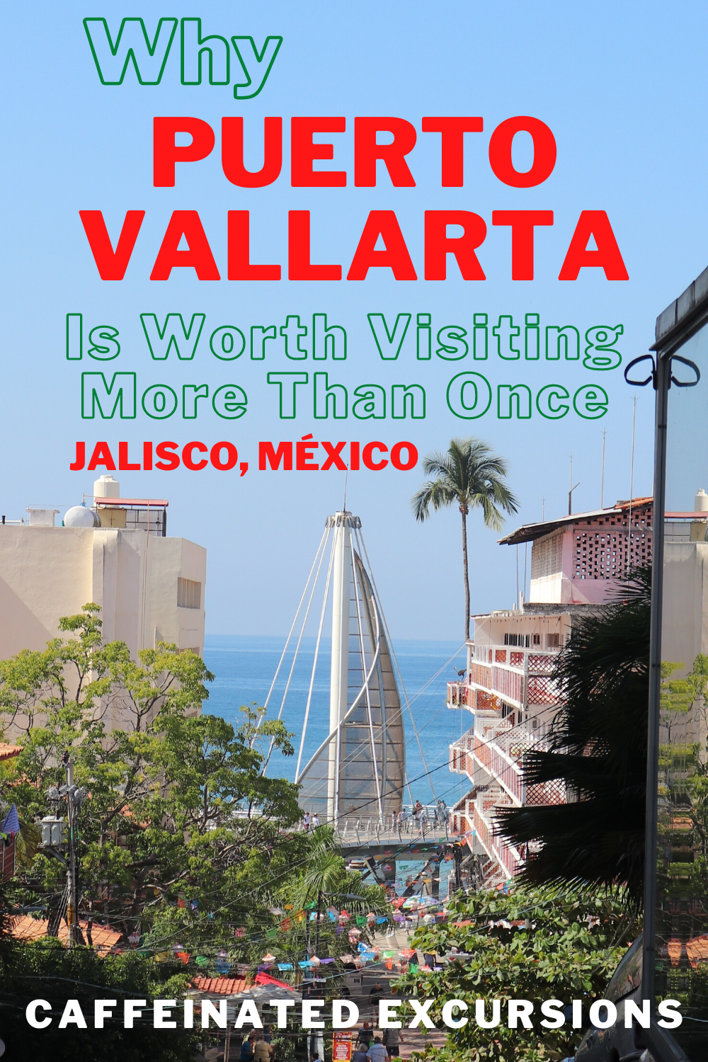 Read this blog post to see why I liked Puerto Vallarta so much that I had to go back a second time! #puertovallarta #jalisco #pvr #puertovallartamexico #puertovallartajalisco #jaliscomexico #visitpuertovallarta #visitjalisco #visitmexico #travelmexico #travellatinamerica #latinamericatravel #mexicotravel #mexicotourism #caffeinatedexcursions #travelguide #travelguides #travelblog #travelblogs #travelblogger #travelbloggers #solotravel #budgettravel