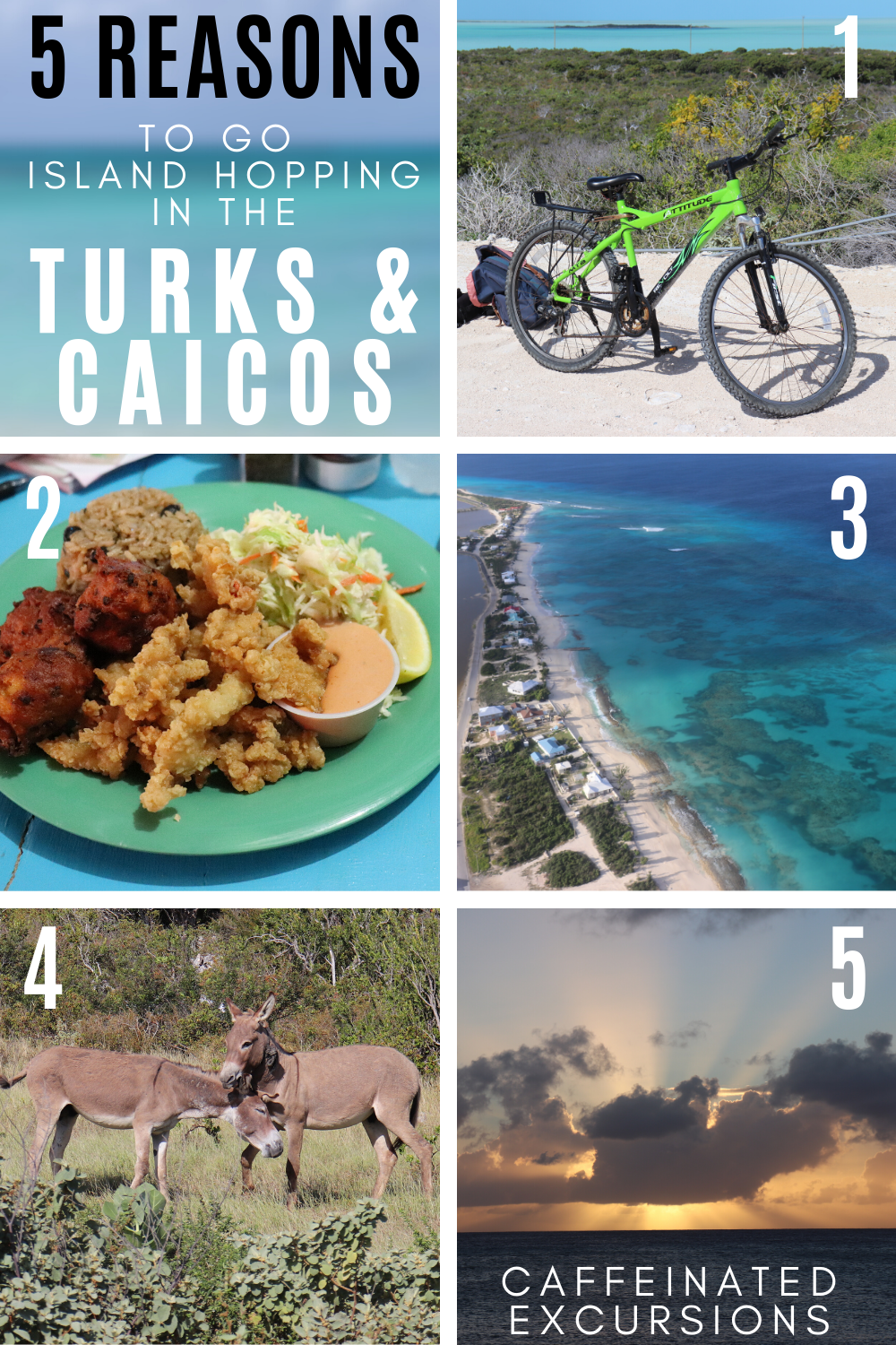 The Turks and Caicos Islands are perfect for an island-hopping getaway! Check out my post to see why, and learn some tips for making it a smooth journey! #turksandcaicos #tci #turksandcaicosislands #providenciales #provo #grandturk #southcaicos #islandhopping #islandvacation #visitturksandcaicos #visittci #islandhoppingguide #travelblog #travelblogs #turksandcaicosislandsguide #travelblogger #travelbloggers #caribbean #caribbeantravel #caribbeantravelguide