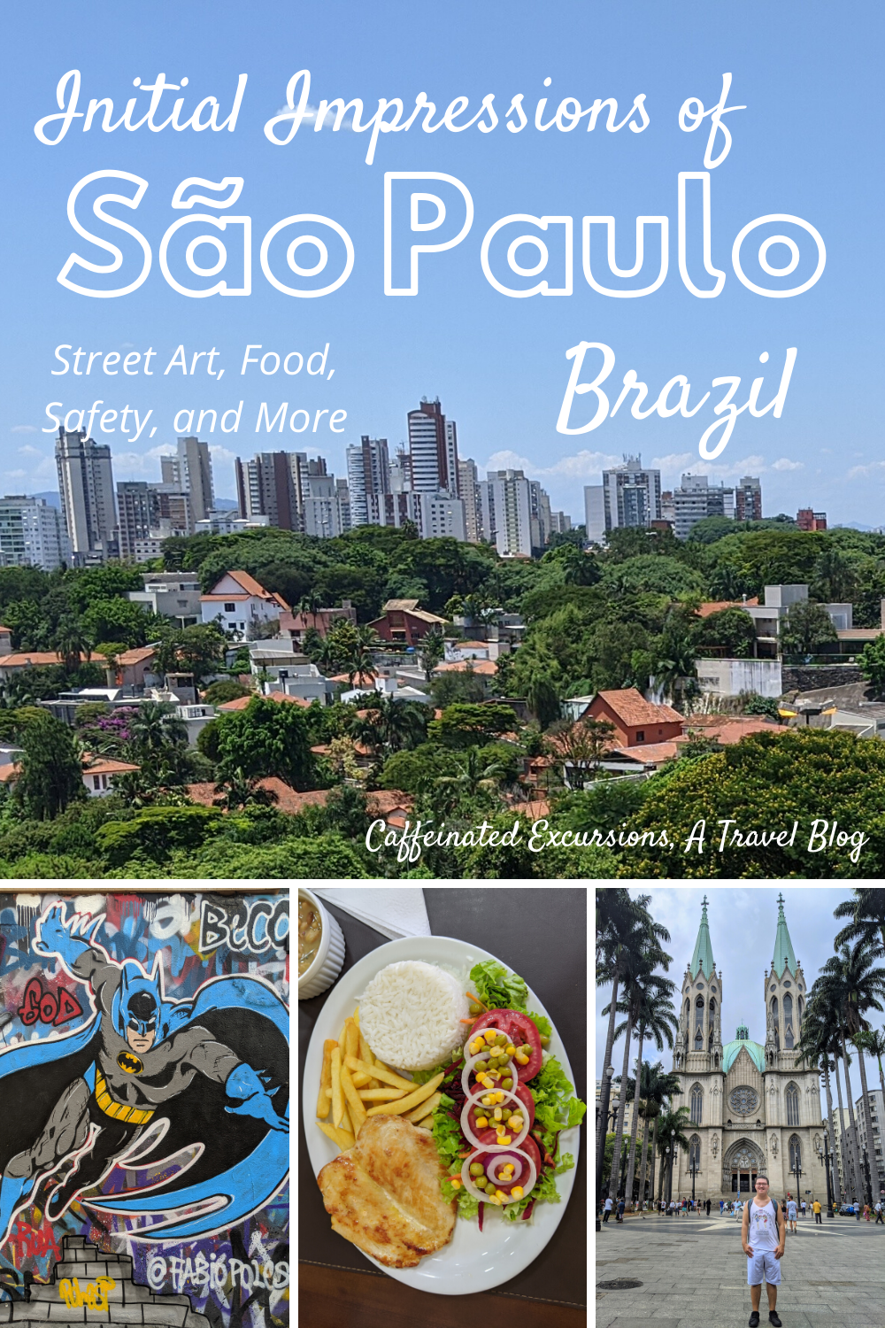 I've spent the past two weeks getting to know São Paulo, and I've got to say I'm already in love with the city! If you're considering a visit, check out my post for an honest review of what you can expect! #sãopaulo #sãopaulobrasil #brasil #brazil #sãopaulobrazil #saopaulobrazil #sampa #paulista #paulistano #bairrosdesaopaulo #visitbrazil #visitsaopaulo #braziltravelguide #saopaulotravelguide #southamericatravel #travelsouthamerica #travelbrazil #bestofsaopaulo #travelblog #travelblogger