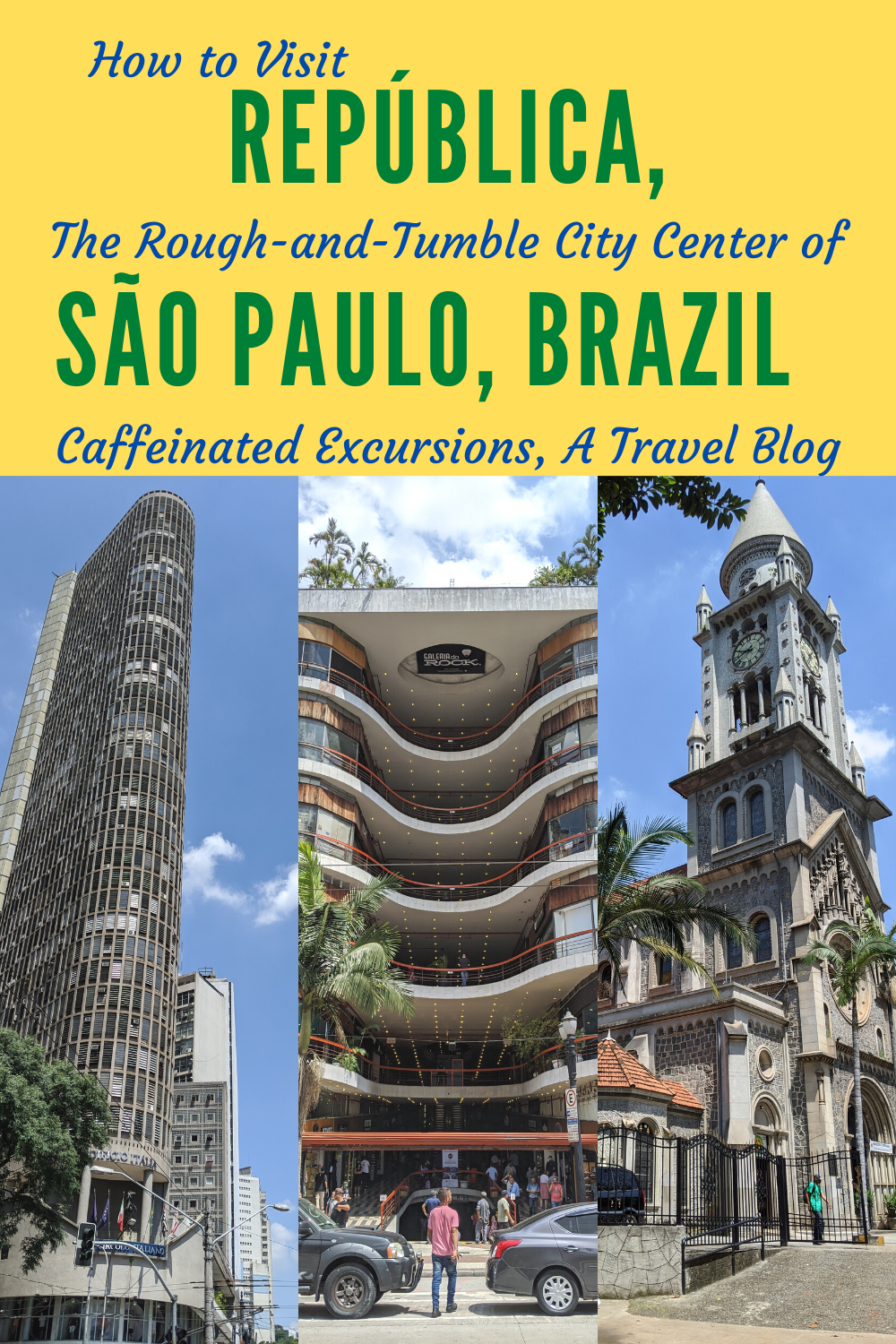 República, the center of São Paulo, is one of the city's most interesting areas. To learn about how to visit its most beautiful sites without running into trouble, check out this post! #saopaulo #saopaulobrazil #saopaulobrasil #sãopaulobrasil #república #repúblicasãopaulo #republicasaopaulo #republicasp #sampa #braziltravelguide #visitbrazil #thingstodoinbrazil #edificiocopan #edifíciocopan #copan #praçadarepública #sãopaulo360 #caffeinatedexcursions #travelblog #travelblogger #southamerica