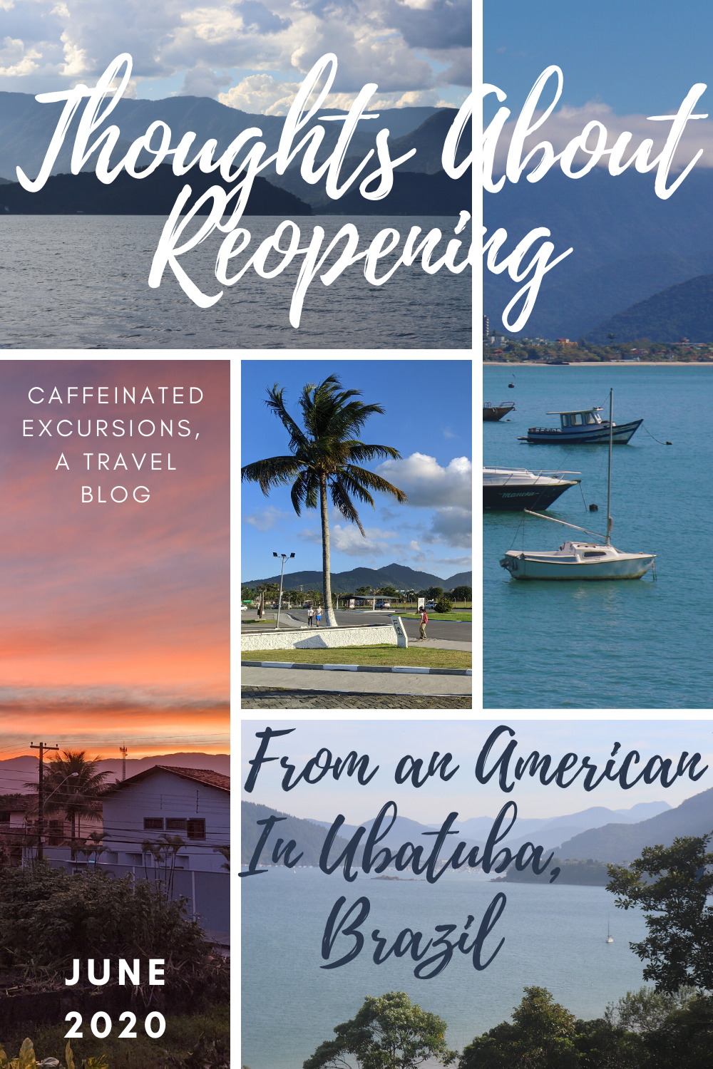 Brazil has started to reopen after lockdown. If you're curious about what that's been like from the perspective of an American who's been here since January 2020, be sure to check out this post! #ubatuba #ubatubabrazil #ubatubabrasil #ubatubasaopaulo #ubatubasp #saopaulo #estadodesaopaulo #saopaulobrasil #saopaulobrazil #socialdistancing #covidthoughts #covid19thoughts #coronavirusthoughts #reopening #lockdown #quarantine #socialdistance #beaches #praias #visitbrazil #visitsouthamerica