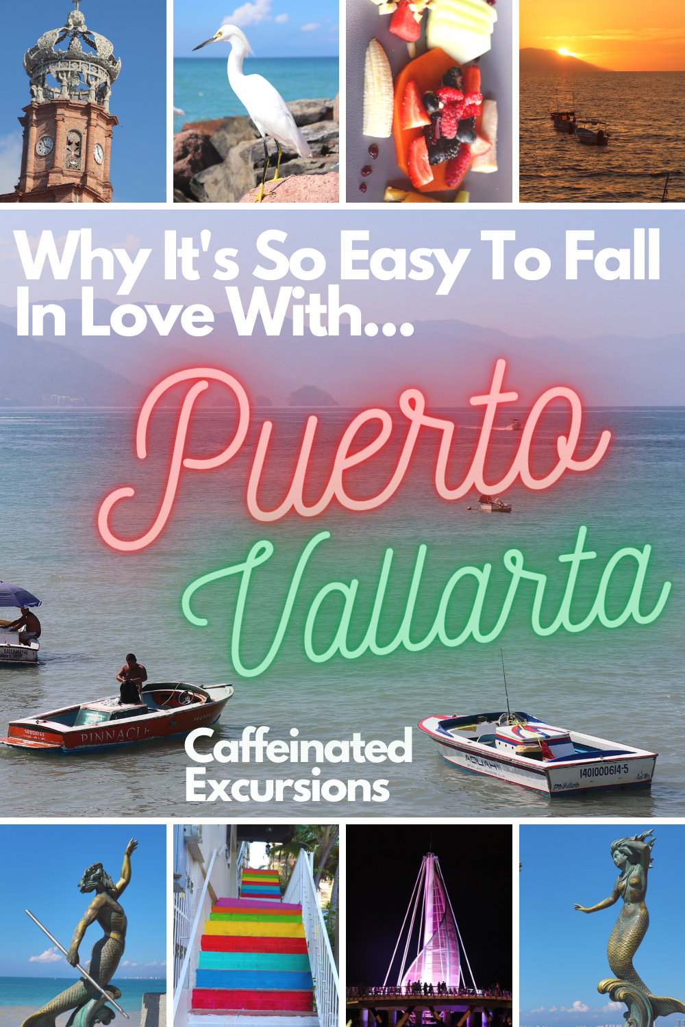 Read this blog post to see why I liked Puerto Vallarta so much that I had to go back a second time! #puertovallarta #jalisco #pvr #puertovallartamexico #puertovallartajalisco #jaliscomexico #visitpuertovallarta #visitjalisco #visitmexico #travelmexico #travellatinamerica #latinamericatravel #mexicotravel #mexicotourism #caffeinatedexcursions #travelguide #travelguides #travelblog #travelblogs #travelblogger #travelbloggers #solotravel #budgettravel