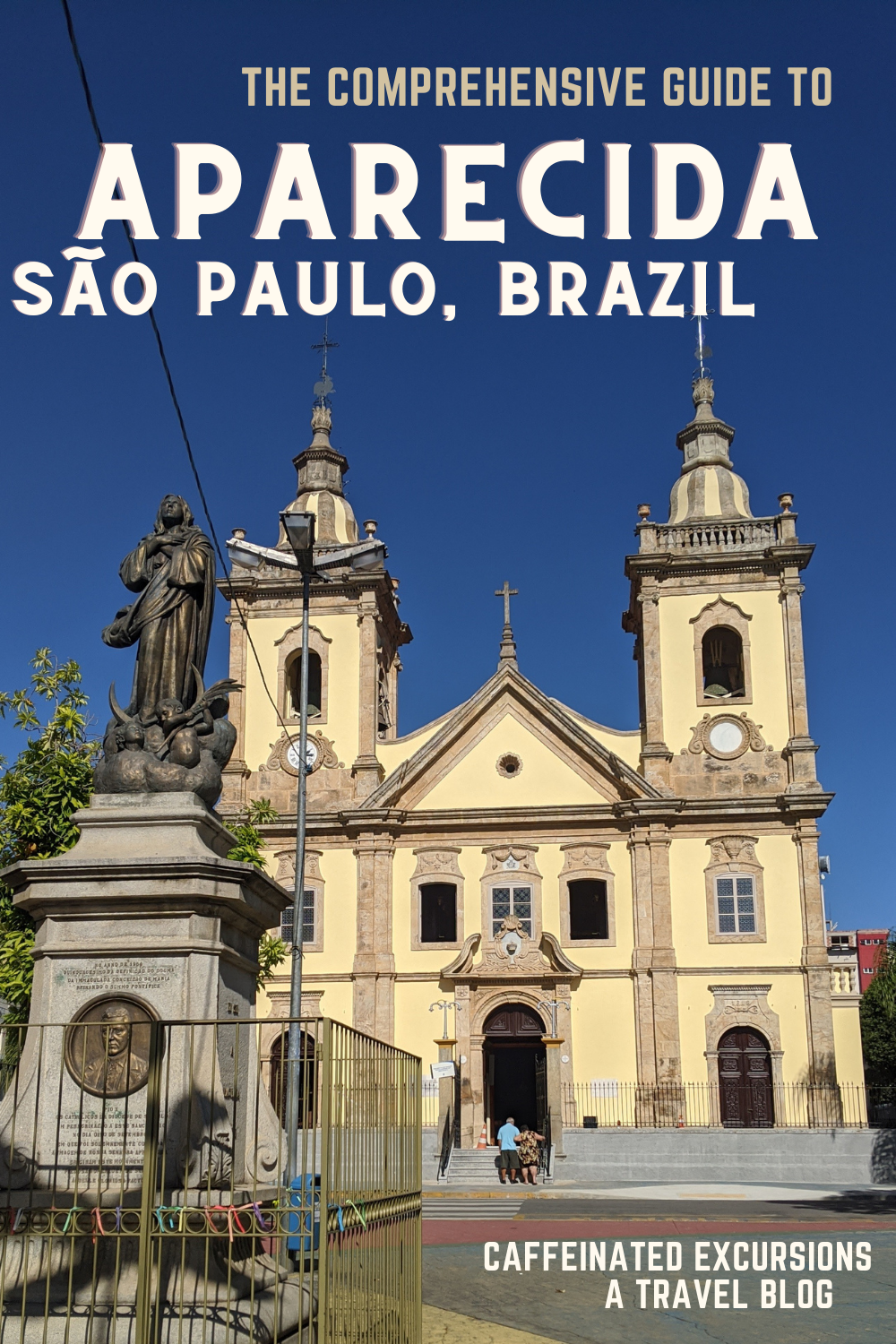 Check out this post to learn all about Aparecida! This town is home to the second largest church in the world, but this post will focus on some other fun things to do during a visit! #aparecida #aparecidasp #aparecidabrasil #aparecidabrazil #aparecidasaopaulo #aparecidasaopaulobrasil #aparecidasaopaulobrazil #catedralbasílicadenossasenhoraaparecida #nossasenhoraaparecida #aparecidadonorte #visitsaopaulo #estadodesaopaulo #basilicaofthenationalshrineofourladyofaparecida #ourladyofaparecida