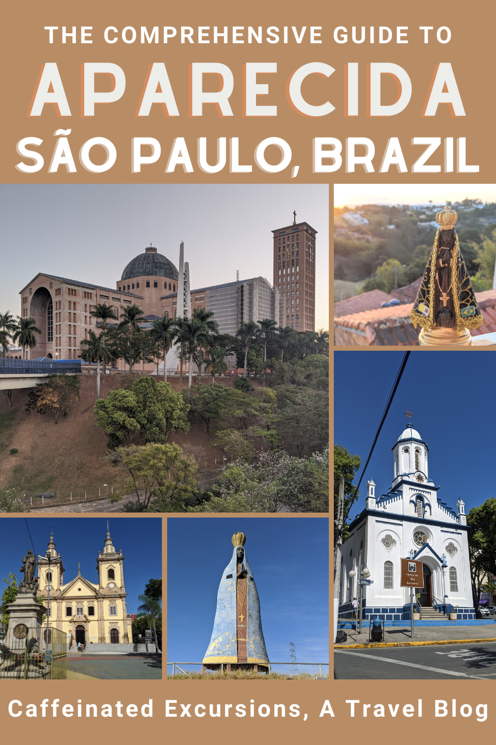 Check out this post to learn all about Aparecida! This town is home to the second largest church in the world, but this post will focus on some other fun things to do during a visit! #aparecida #aparecidasp #aparecidabrasil #aparecidabrazil #aparecidasaopaulo #aparecidasaopaulobrasil #aparecidasaopaulobrazil #catedralbasílicadenossasenhoraaparecida #nossasenhoraaparecida #aparecidadonorte #visitsaopaulo #estadodesaopaulo #basilicaofthenationalshrineofourladyofaparecida #ourladyofaparecida