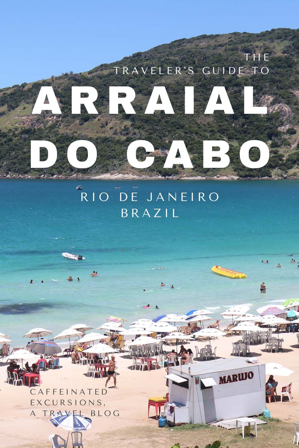 If you're headed to Rio and plan to leave the city for a few days, be sure to consider Arraial do Cabo! The beaches in this small town are some of the best in the region. Check out this comprehensive guide to learn more! #arraialdocabo #arraialdocaborj #rj #riodejaneiro #rio #visitrio #visitriodejaneiro #visitarraialdocabo #riodejaneirostate #estadodoriodejaneiro #stateofriodejaneiro #riodaytrips #rioweekendtrips #thingstodoinrio #thingstodoinriodejaneiro #brazil #brasil #caffeinatedexcursions