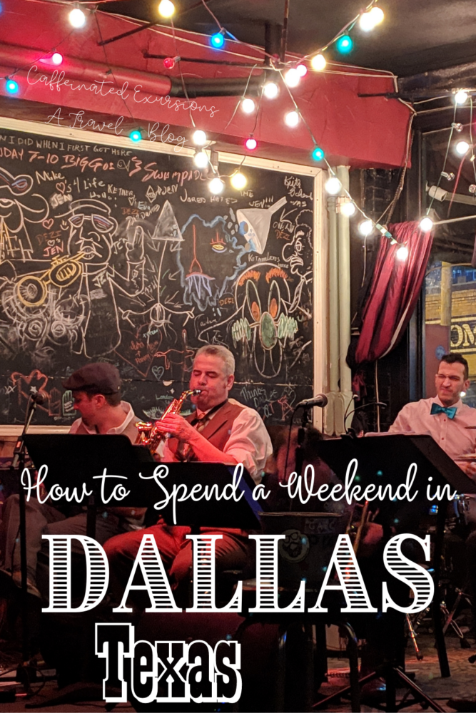 I spent a freezing weekend in Dallas and found it to be an intriguing city that can't be reduced to a tagline. This post goes over some of the highlights, including bars and restaurants, neighborhoods, and overall impressions! #dallas #dallastexas #dallastx #visitdallas #visittexas #texastravel #thingstodoindallas #deepellum #bishopartsdistrict #bishoparts #restaurantsindallas #barsindallas #dallastravelguide #dallastravel #travelblog #travelblogger #caffeinatedexcursions