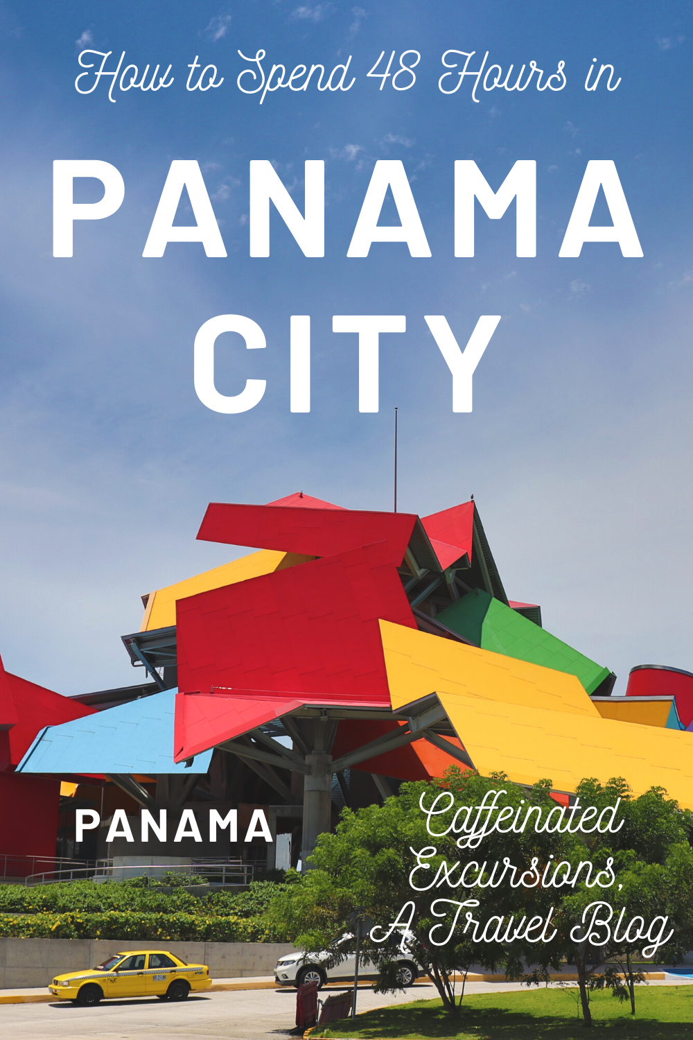 Check out this blog post to learn just how much of Panama City you can see in 48 hours! This, towering cultural melting pot of a metropolis has so much to offer, so you'll want to make sure you plan before you arrive! #panama #panamacity #panamacitypanama #visitpanama #visitpanamacity #centralamericatravel #panamatravel #panamatravelguide #travelblog #travelblogger #visitcentralamerica #caffeinatedexcursions #solotravel #thingstodoinpanama