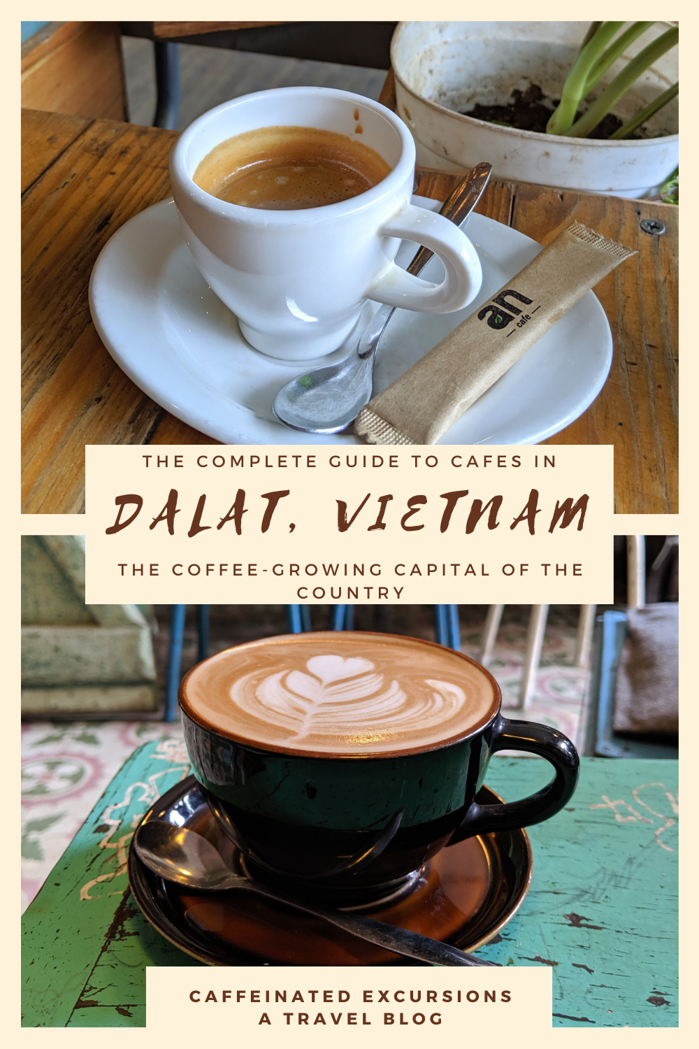 Dalat is the coffee-growing capital of Vietnam, a country that drinks a LOT of coffee! Naturally, the city is home to many amazing boutique cafes. Check out my post to learn which ones were my favorites! ☕🇻🇳 . . . #dalat #dalatvietnam #visitdalat #dalatcafe #vietnamesecoffee #phin #foodandtravelblog #travelblog #travelblogs #travelblogger #travelbloggers #foodblog #foodguides #visitvietnam #centralhighlands #highlandsvietnam #☕ #🇻🇳 #🇻🇳☕