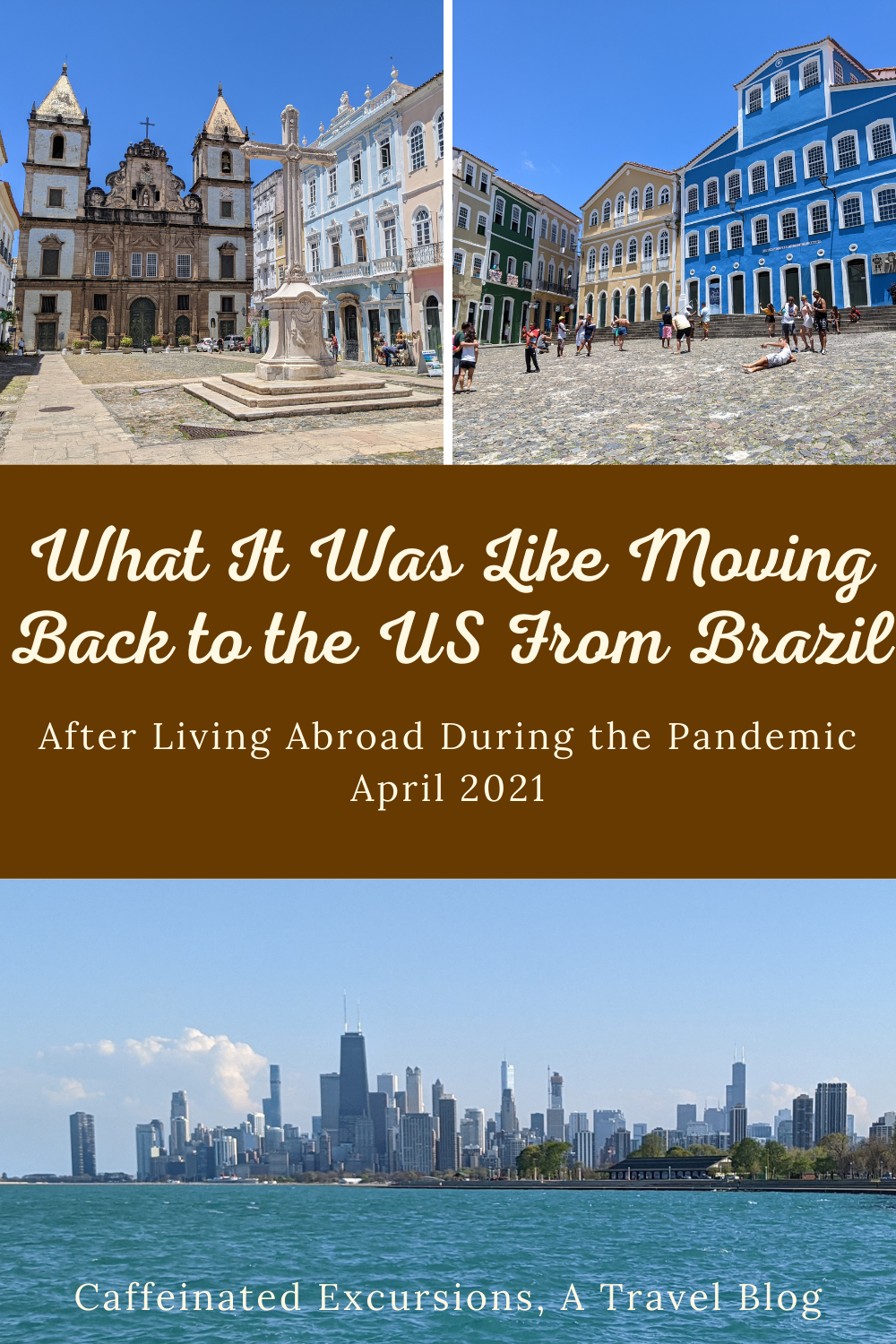 Check out this blog post to learn about what it was like to move back to the US after living abroad in Brazil for the entirety of the pandemic to date! I'm a US citizen, so this post could be especially helpful to other Americans who are abroad either as expats or tourists and planning to return home soon.