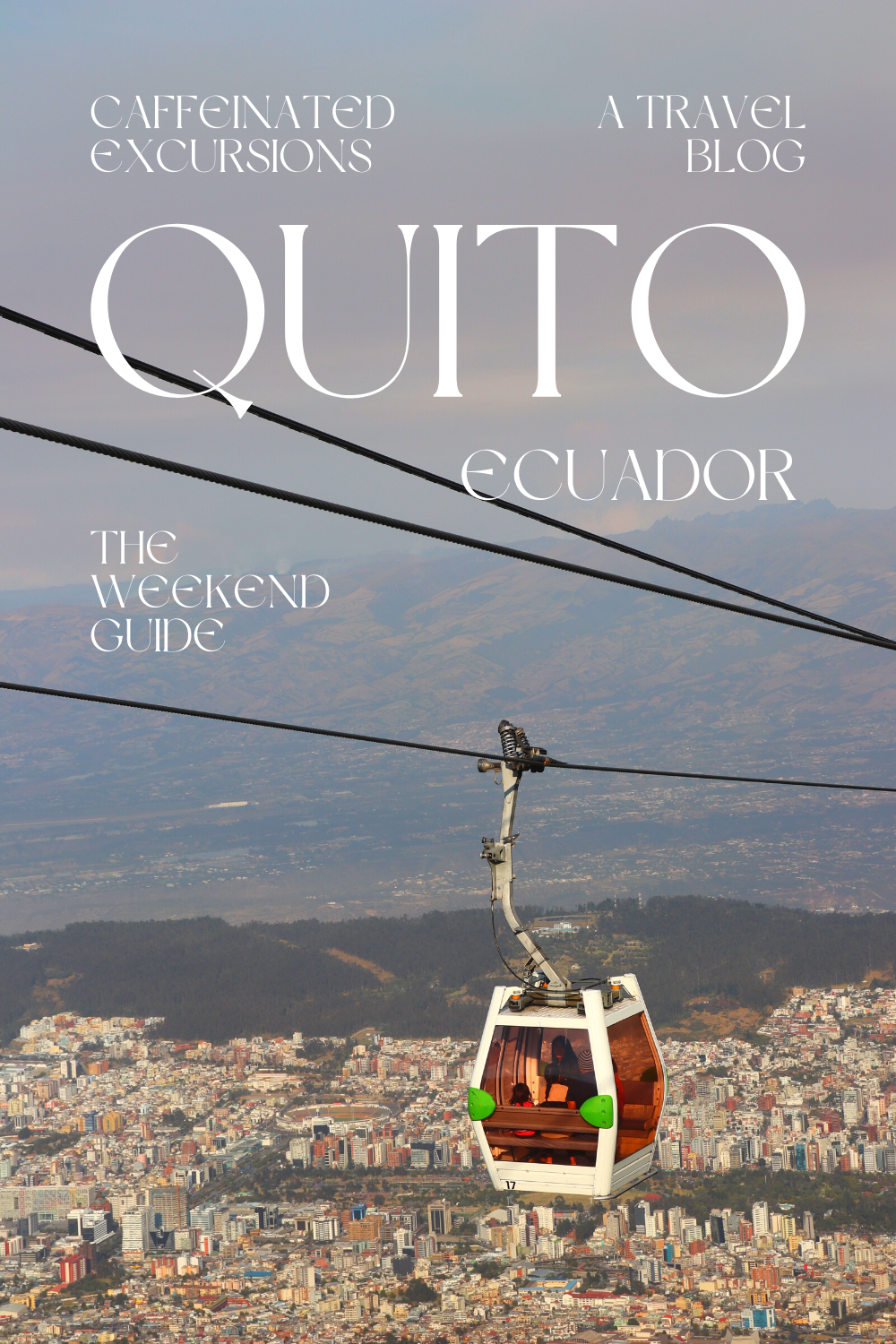 I spent a weekend in Quito and managed to see a lot! This blog post explains where you can find the most beautiful panoramic views of the city, as well as some local cuisines to try!